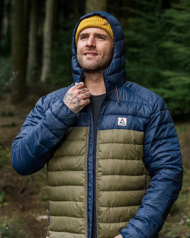 Roamer Recycled 2.0 Insulated Jacket - Rich Navy/Khaki