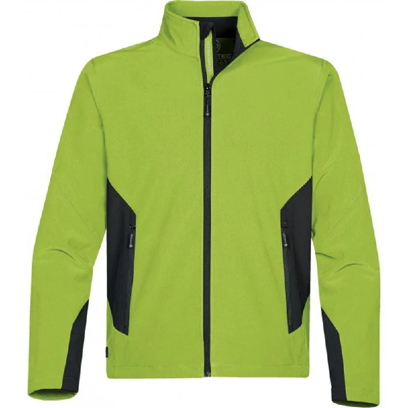 Stormtech Men's Kiwi/Black Pulse Softshell