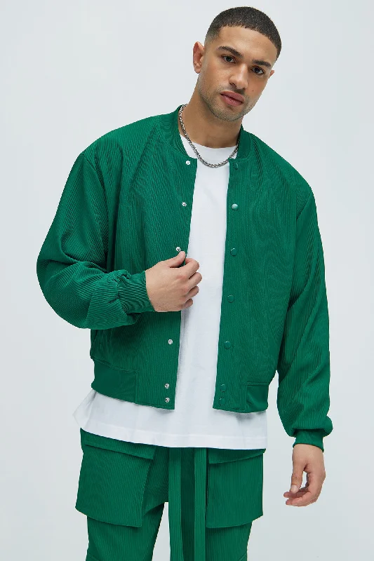 Show Up Bomber Jacket - Green