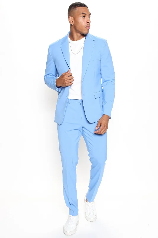 The Modern Stretch Suit Jacket - Blue