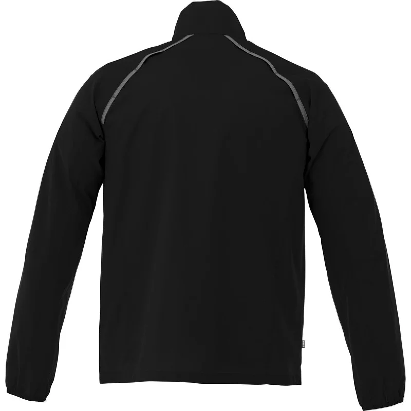 Elevate Men's Black Egmont Packable Jacket