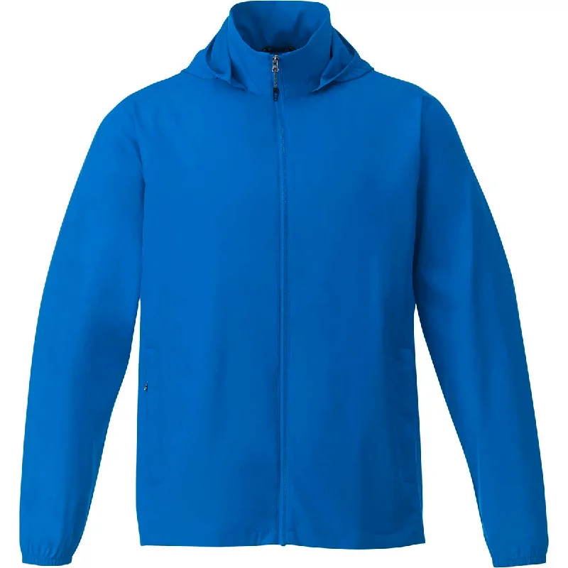 Elevate Men's Olympic Blue Toba Packable Jacket