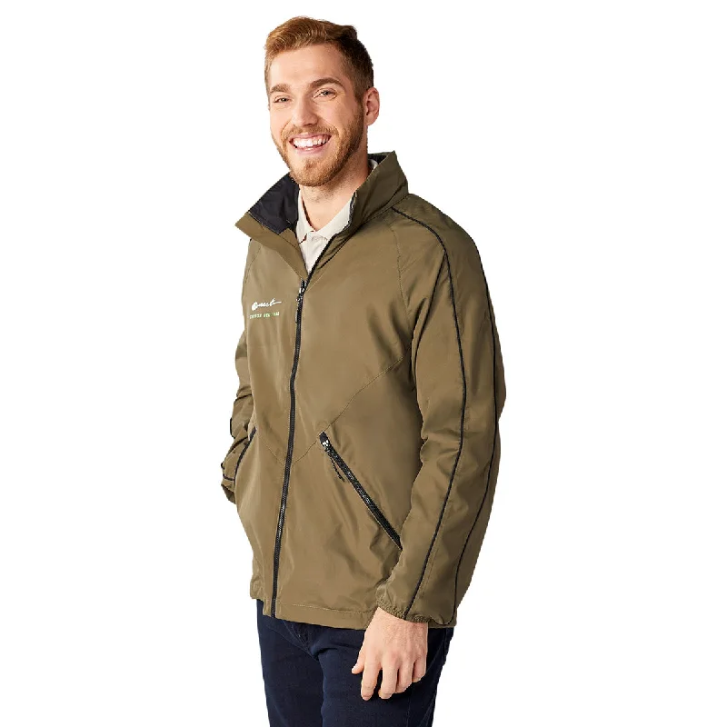 Elevate Men's Loden/Black Rincon Eco Packable Jacket