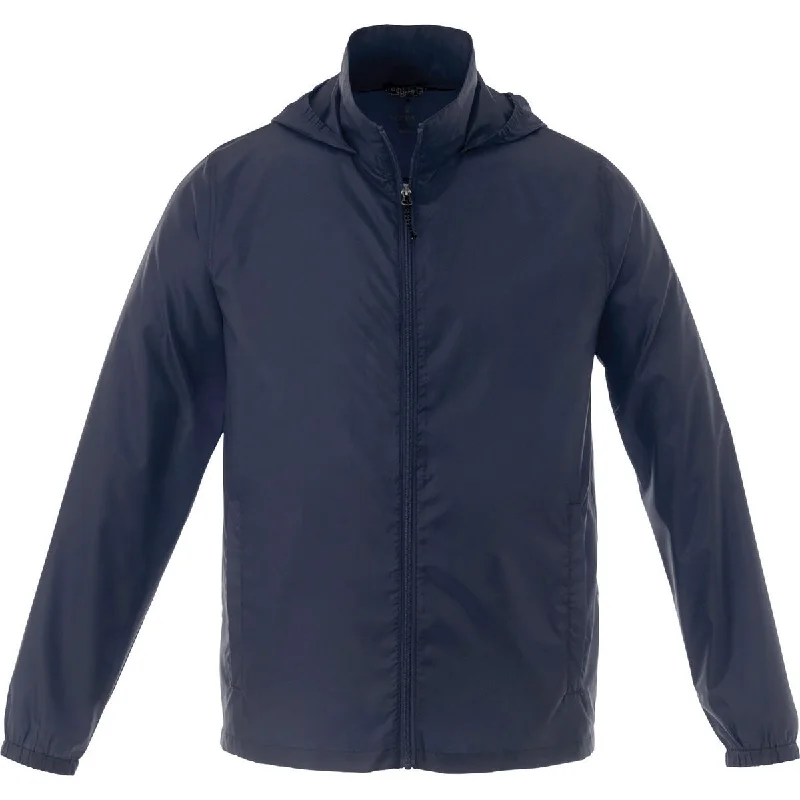 Elevate Men's Navy Darien Packable Jacket