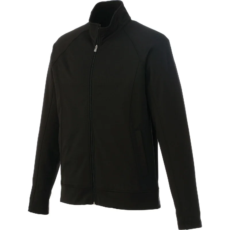 Elevate Men's Black Okapi Knit Jacket