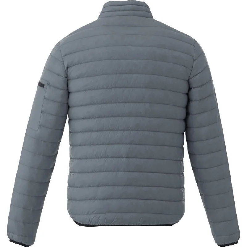 Elevate Men's Steel Grey Whistler Light Down Jacket