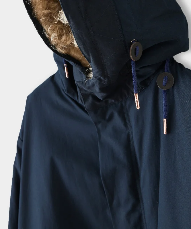 Todd Snyder x Private White Fishtail Parka in Navy