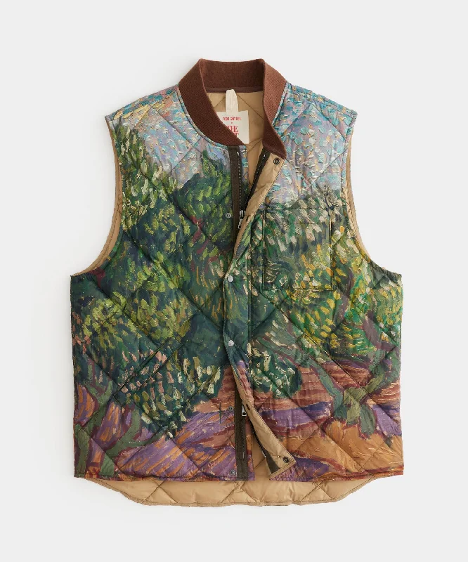 Todd Snyder x The Met Olive Trees Down Vest