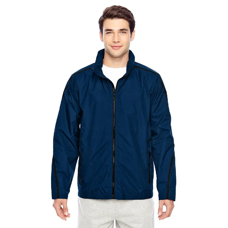 Team 365 Men's Sport Dark Navy Conquest Jacket with Mesh Lining