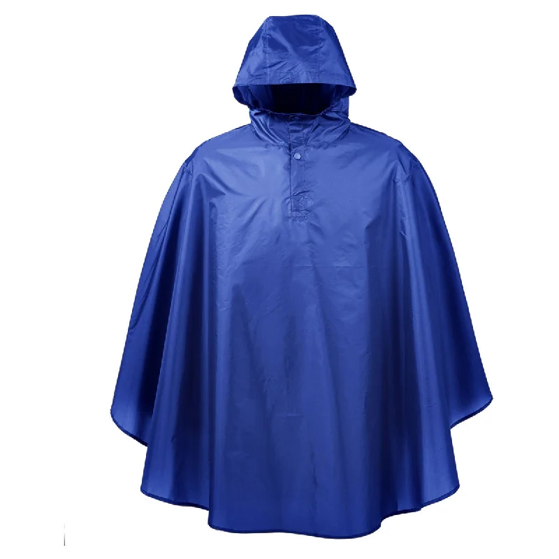 Team 365 Men's Sport Royal Stadium Packable Poncho