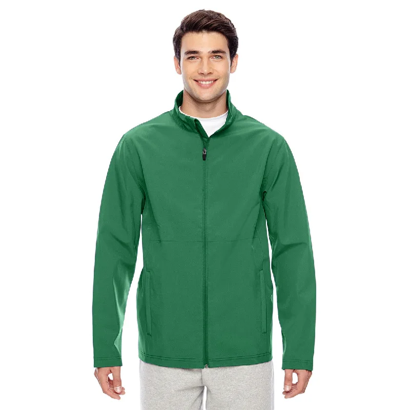 Team 365 Men's Sport Dark Green Leader Soft Shell Jacket