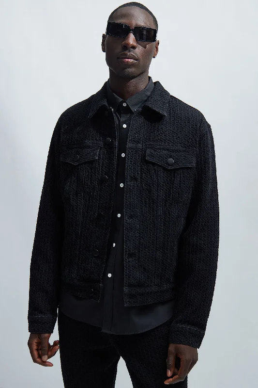 Warsaw Denim Trucker - Black