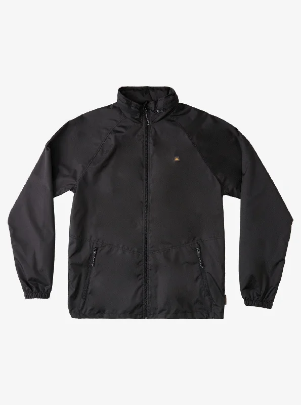 Waterman Shell Shock Water-Resistant Lightweight Mini Ripstop Windbreaker - Black