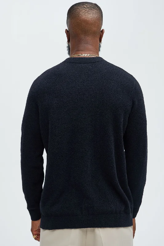 Who They Pickin Crewneck Sweater - Black