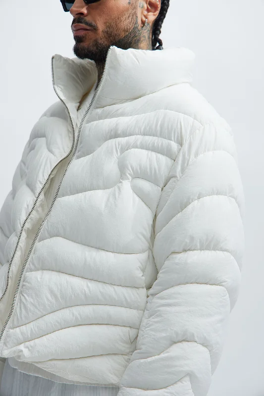 Willow Quilted Jacket - White