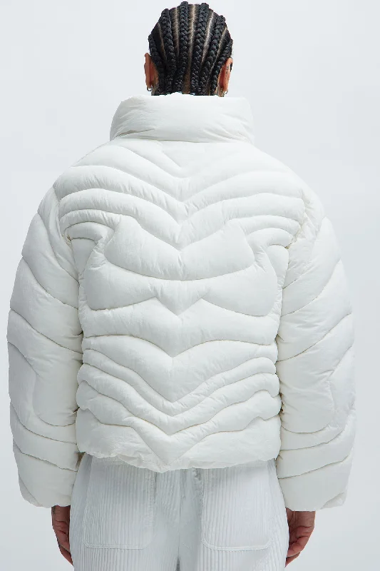 Willow Quilted Jacket - White