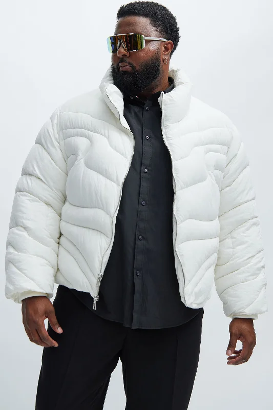 Willow Quilted Jacket - White