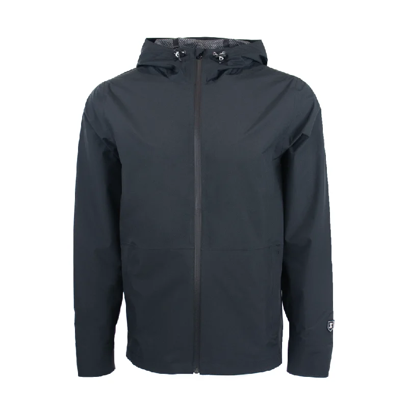 Zusa Men's Black North Shore Rain Jacket